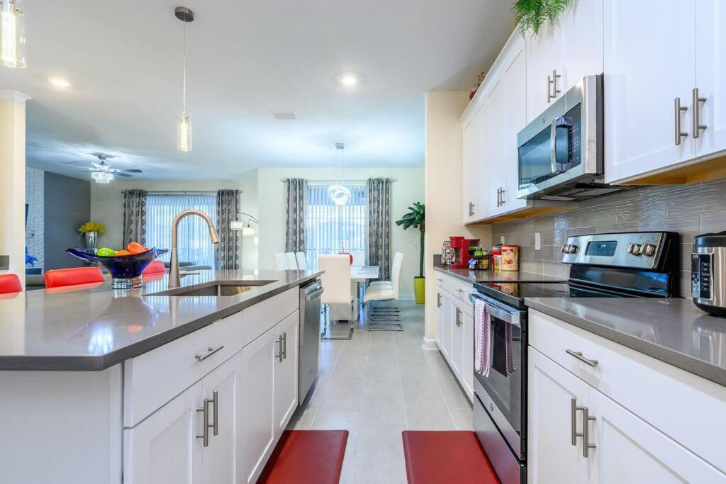 Close To Disney & Other Theme Parks,Private Heated Poolspa, Bbq & Game Rm คิสซิมมี ภายนอก รูปภาพ